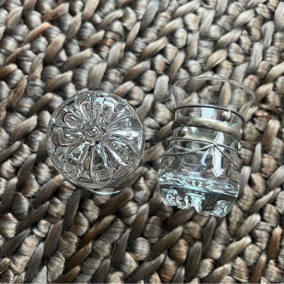 Moroccan vintage handcrafted tea glasses set of 2 - Picture 4 of 6